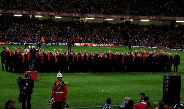 Gêm Cymru v Ffrain 2010